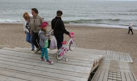 Meras apžiūrėjo Klaipėdos paplūdimius