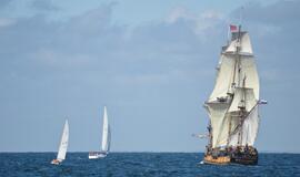 "Baltic tall ships" regatos laivų palydos