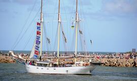 "Baltic tall ships" regatos laivų palydos