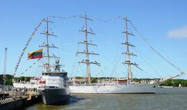 "Baltic tall ships" regatos laivų palydos