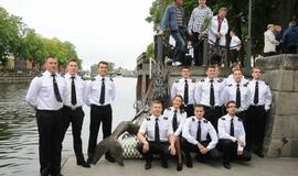 Jūreivystės mokykloje įteikti diplomai