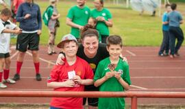 Šilutėje vyko pirmasis Lietuvoje "zorbing" futbolo čempionatas