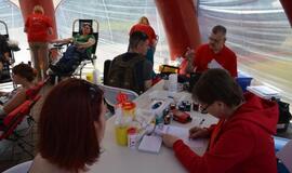 Klaipėdiečiai aukojo kraujo