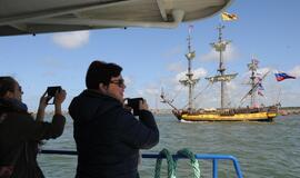 "Baltic tall ships" regatos laivų palydos