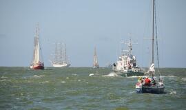 "Baltic tall ships" regatos laivų palydos