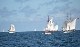 "Baltic tall ships" regatos laivų palydos