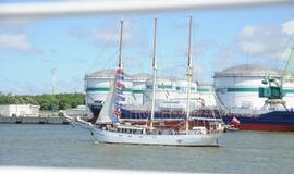 "Baltic tall ships" regatos laivų palydos