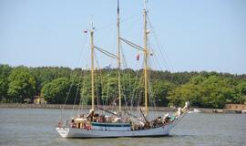 "Baltic tall ships" regatos laivų palydos