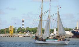 "Baltic tall ships" regatos laivų palydos