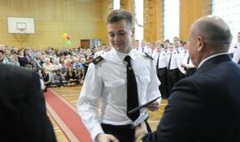 Jūreivystės mokykloje įteikti diplomai