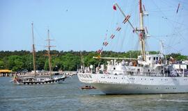 "Baltic tall ships" regatos laivų palydos