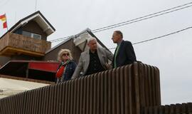 Meras apžiūrėjo Klaipėdos paplūdimius