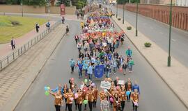 Klaipėdą užtvindė moksleivių chorų banga