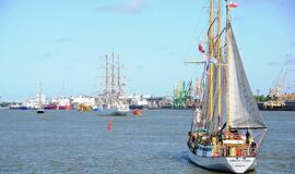 "Baltic tall ships" regatos laivų palydos
