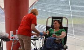 Klaipėdiečiai aukojo kraujo