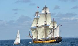 "Baltic tall ships" regatos laivų palydos