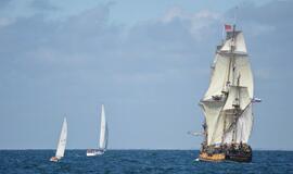 "Baltic tall ships" regatos laivų palydos