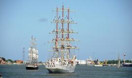 "Baltic tall ships" regatos laivų palydos