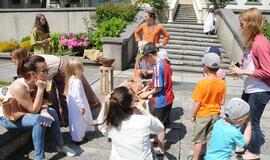 Muziejaus kiemelyje atgimė senieji amatai