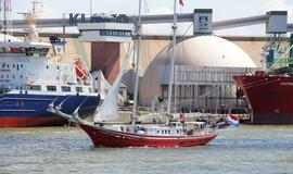 "Baltic tall ships" regatos laivų palydos