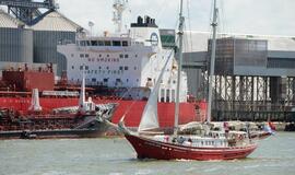 "Baltic tall ships" regatos laivų palydos
