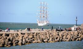 "Baltic tall ships" regatos laivų palydos