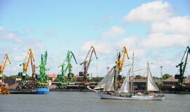 "Baltic tall ships" regatos laivų palydos