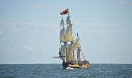 "Baltic tall ships" regatos laivų palydos