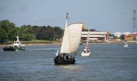 "Baltic tall ships" regatos laivų palydos