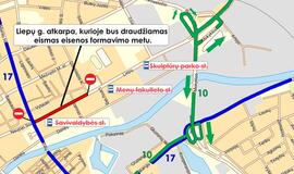 Sekmadienį keisis eismas ir autobusų trasos