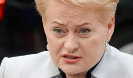 Dalia Grybauskaitė: Graikijos ateitis - vyriausybės rankose