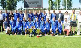 Jauniesiems pajūrio futbolininkams - dvi taurės