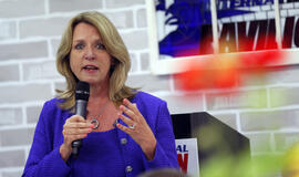 JAV karinių oro pajėgų sekretorė: didžiausia grėsmė JAV - Rusija