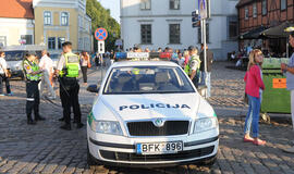 Jūros šventės dalyviams pagrasino žaibas