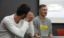 Krepšinio rinktinės kandidatai Palangoje