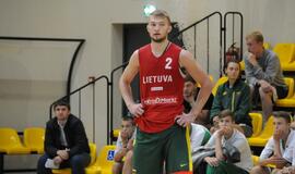 Krepšinio rinktinės treniruotė Palangoje