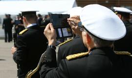 Prezidentė pakrikštijo pasieniečių laivą