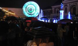 Jūros šventė. Fejerverkai. Teatro aikštė.