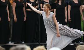 Pristatytas baltų genčių kostiumas