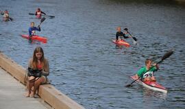 Baidarių ir kanojų Žvejo dienos regata, žygis baidarėmis "Vilties yriai Nemunu – su viltimi prieš srovę"