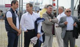 Prezidentė pagerbė žuvusiuosius jūroje