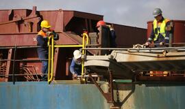 "Deltuva" įplaukė į Klaipėdos uostą