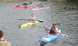 Baidarių ir kanojų Žvejo dienos regata, žygis baidarėmis "Vilties yriai Nemunu – su viltimi prieš srovę"