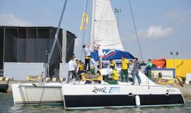 Lietuvos krepšinio rinktinės pasiplaukiojimas jachta