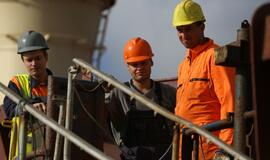 "Deltuva" įplaukė į Klaipėdos uostą