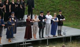 Pristatytas baltų genčių kostiumas