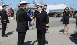 Karinių jūrų pajėgų vado inauguracija