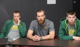 Krepšinio rinktinės kandidatai Palangoje