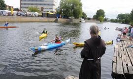 Baidarių ir kanojų Žvejo dienos regata, žygis baidarėmis "Vilties yriai Nemunu – su viltimi prieš srovę"