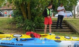 Baidarių ir kanojų Žvejo dienos regata, žygis baidarėmis "Vilties yriai Nemunu – su viltimi prieš srovę"